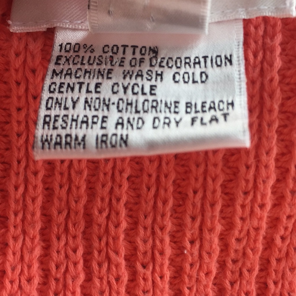 FINAL PRICE Talbots woman’s small zip up sweater 100% cotton - Picture 3 of 12